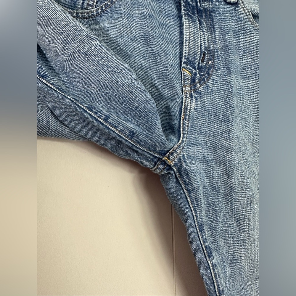 American Eagle Jeans Mens 29x30 Athletic Fit Denim Blue Jeans Cotton Linen blend - Picture 3 of 11